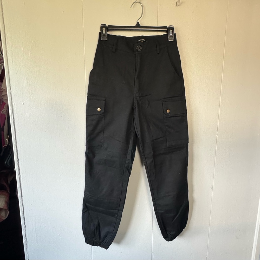 Black Cargo Pants